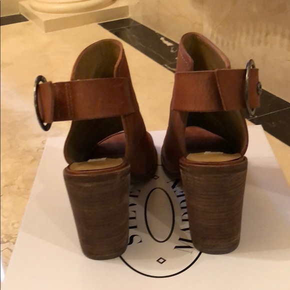 Steve Madden Peep Toe Booties - Picture 3 of 7